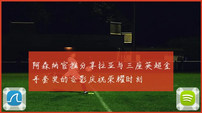 阿森纳官推分享拉亚与三座英超金手套奖的合影庆祝荣耀时刻